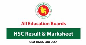 HSC Result 2025 Marksheet